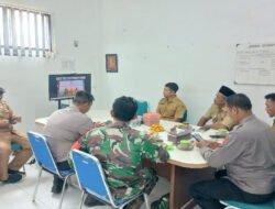 Perkuat Sinergi, Babinsa Koramil 0801/03 Arjosari Lakukan Komsos Bersama Forkopimca