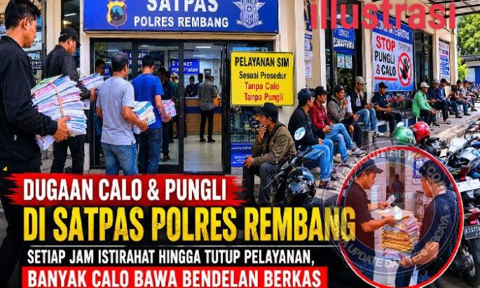Dugaan Aktivitas Calo di Satpas Polres Rembang Jadi Sorotan, Publik Menanti Klarifikasi Resmi