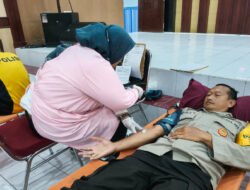 Sambut Hari Bhayangkara ke-80, Polres Blitar Kota Gelar Bakti Kesehatan