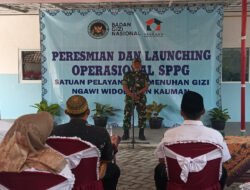 Danramil Widodaren Hadiri Peresmian dan Launching Operasional SPPG di Desa Kauman