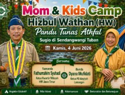 Pandu Tunas Athfal Sugio Selenggarakan Mom & Kids Camp di Sendangwangi