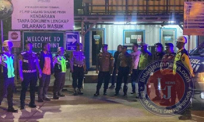 Patroli Jaga Jakarta Jaga Priok, Cipta Kondisi Polres Pelabuhan Tanjung Priok Antisipasi Gangguan Kamtibmas