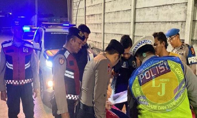 Patroli Malam Stasioner Cipta Kondisi Polres Pelabuhan Tanjung Priok, Jaga Kamtibmas Tetap Kondusif