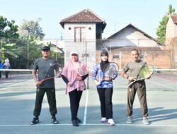 Kodim Ponorogo Gelar Olahraga Bersama Wujudkan Fisik Yang Kuat dan Jiwa Korsa