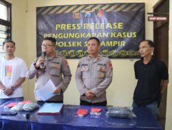Polres Pelabuhan Tanjungperak Amankan Tersangka Pencuri Komponen Panel TL di Surabaya