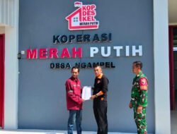 Demi Pelayanan yang Lebih Baik, Babinsa Ngampel Kawal Penyediaan Fasilitas KDMP Hingga Tuntas