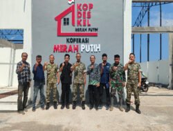 Pasiter Kodim 0801/Pacitan Dampingi Tim Verifikasi Tujuh Lokasi KDKMP Wilayah Pacitan