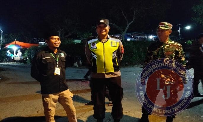 TNI Bersama Linmas Bersinergi Jaga Kondusivitas Wilayah