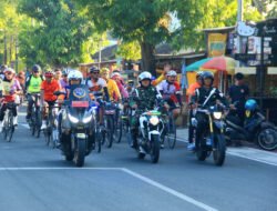 Kodim Sragen gelar fun bike dan senam sehat berhadiah sepeda motor