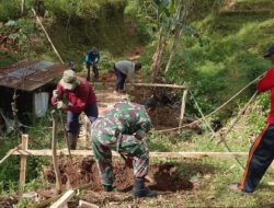 TNI AD Bangun Jembatan Garuda Tahap V Buka Konektivitas Daerah Terpencil di Wilayah Pacitan