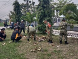 Bersatu Bersihkan Desa, TNI dan Warga Pucangrejo Wujudkan Lingkungan Sehat dan Nyaman