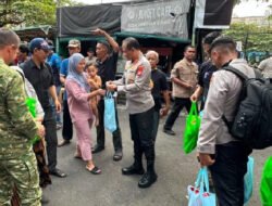 Kapolda Metro Jaya Bersama Pangdam Jaya Melaksanakan Jaga Jakarta On The Spot ke Warga Masyarakat