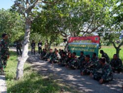 Gelar Aplikasi Hanpangan Terpadu, Para Babinsa Kodim 0801/Pacitan Terjun Lapangan