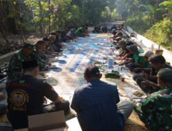 Wilayahnya Dibangun Jembatan Garuda, Warga Desa Mojomati dan Desa Campursari Gelar Tasyakuran