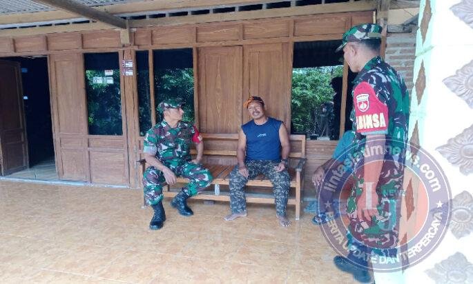 Satu Kelalaian Bisa Berujung Musibah, Babinsa Gencarkan Imbauan Waspada Kebakaran