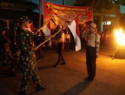 Semangat Kebangsaan Menyala di Bumi Perkemahan, Kodim Madiun Gembleng Kader Muda KKRI Menuju Indonesia Emas 2045
