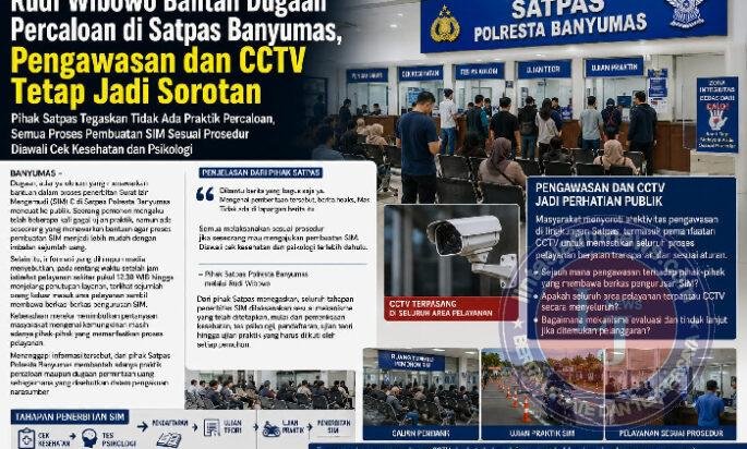Rudi Wibowo Sebut Informasi Percaloan Hoaks, Publik Menanti Pembuktian Melalui Pengawasan dan CCTV