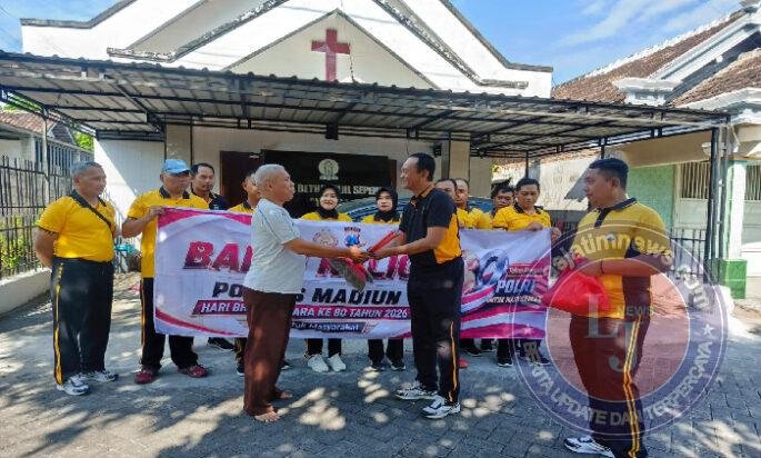Sambut Hari Bhayangkara ke-80, Polres Madiun Gelar Bakti Religi Serentak di Sejumlah Tempat Ibadah