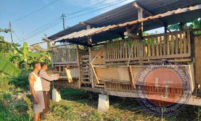 Bhabinkamtibmas Bangil Pantau Budidaya Ternak Kambing di Latek, Dukung Program P2B Asta Cita