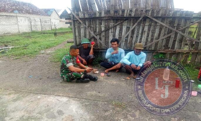 Komsos, Kunci Sukses Babinsa Kodim Ponorogo Dalam Melaksanakan Tugas