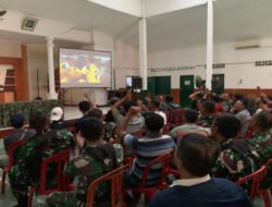 Aula Makodim Wonogiri Sorak Sorai Selimuti Nobar Kebangsaan Piala Dunia 2026