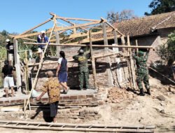 Senang Rumahnya Direhab, Sujarno Sampaikan Terimakasih Kepada TNI