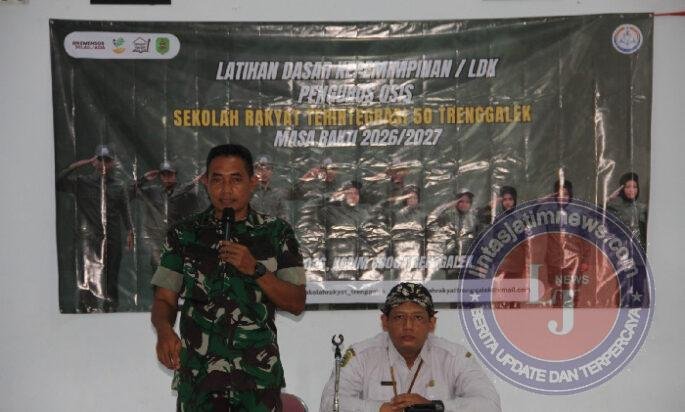 Kodim 0806/Trenggalek Tempa Jiwa Kepemimpinan Siswa Sekolah Rakyat Melalui LDK
