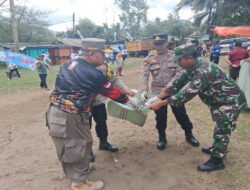 TNI-Polri dan Pemkab Trenggalek Bersatu Jaga Pantai Cengkrong Lewat Aksi Bersih Lingkungan