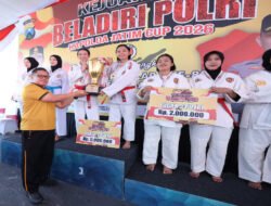 Kejuaraan Beladiri Polri, Piala Kapolda Jatim Sambut Hari Bhayangkara ke 80 Polres Kediri Raih Gelar Juara