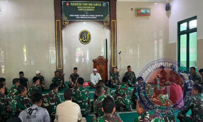 Peringati Tahun Baru Islam 1 Muharram 1448 H, Kodim 0735/Surakarta Gelar Do’a Bersama