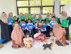 Haru dan Penuh Makna, PAUD Aisyiyah 3 Bedingin Sugio Gelar Perpisahan Peserta Didik