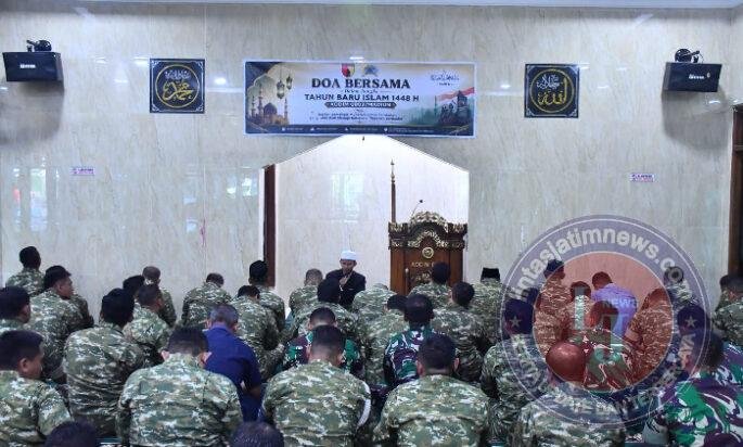 Doa Bersama di Kodim 0803/Madiun Gaungkan Semangat Hijrah Menuju Indonesia Maju