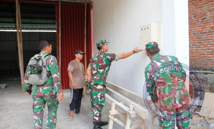 Kawal Program Pemerintah, Dandim 0806/Trenggalek Tinjau Progres Koperasi Merah Putih