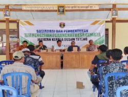 Dukung Program Pemdes, Danramil Karanganyar Hadiri Sosialisasi Pembentukan Pengisian Perangkat Desa