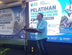 Pelatihan Peningkatan Kapasitas Kepimpinan DPW dan DPD se Jawa Timur Zona 1 di Surabaya