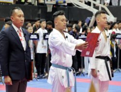 Hari Bhayangkara ke – 80, Polda Jatim Buka Kejuaraan Karate Kapolda Cup 2026 Momentum Lahirkan Atlet Berprestasi