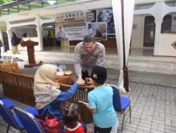 Hari Bhayangkara ke – 80 Polres Bondowoso Gelar Khitan Massal dan Cek Kesehatan Gratis