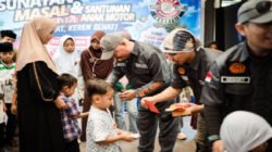 Dari Jalanan Menuju Kebaikan, Anak Motor Rangkul Anak-Anak dalam Aksi Sosial