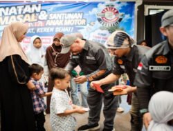 Dari Jalanan Menuju Kebaikan, Anak Motor Rangkul Anak-Anak dalam Aksi Sosial