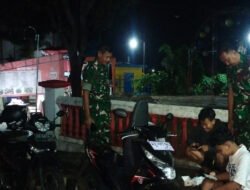 Patroli Malam Koramil 14 Jatisrono Jaga Kondusivitas Wilayah, Warga Merasa Lebih Aman