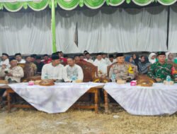 Pererat Silahturahmi dan Dukung Pendidikan, Babinsa Kwadungan Hadiri Haflah Akhirusanah Yayasan Miftahul Sa’adah