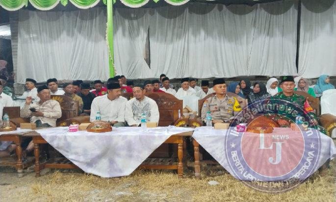 Pererat Silahturahmi dan Dukung Pendidikan, Babinsa Kwadungan Hadiri Haflah Akhirusanah Yayasan Miftahul Sa’adah