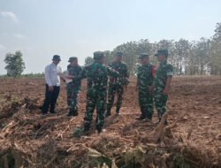 Pastikan Pembangunan Yonif TP Berjalan Optimal, Dandim Madiun Dampingi Tim Pengawas Kementerian Pertahanan Tinjau Lokasi