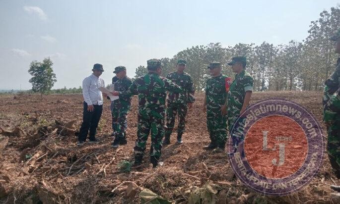 Pastikan Pembangunan Yonif TP Berjalan Optimal, Dandim Madiun Dampingi Tim Pengawas Kementerian Pertahanan Tinjau Lokasi