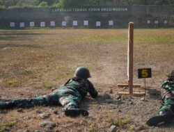 Asah Naluri Tempur, Prajurit Kodim 0803/Madiun Tingkatkan Kemampuan Menembak Lewat Latbakjatri