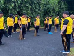 Jasri Kurve dan Penanaman Pohon dalam Rangka Gerakan Indonesia Asri sambut Hari Bhayangkara ke 80