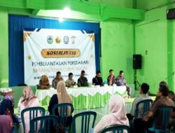 Serma Hamka Wakili Danramil Kebonagung Hadiri Sosialisasi Pemberantasan Cukai Ilegal