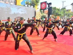 Kirab Budaya Pencak Silat Semarakkan HUT ke-108 Kota Madiun, Atraksi PSM Curi Perhatian Warga