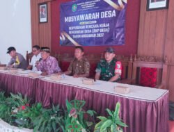 TNI-Polri Kawal Musyawarah RKPDes 2027, Perkuat Pembangunan Desa Sumberingin