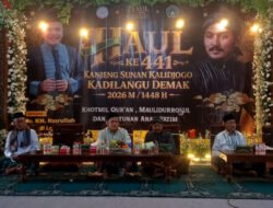 HAUL AGUNG WALI TANAH JAWA KANJENG SUNAN KALIDJOGO KE 441 TH / 10 Muharram 1.448 H